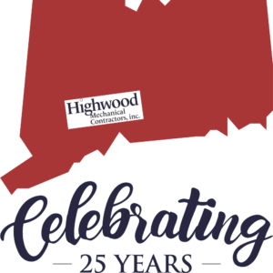 Highwood logo celebrating 25 years of service