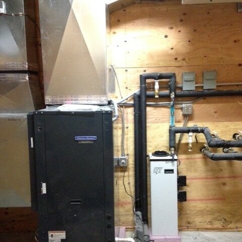 residential HVAC Install